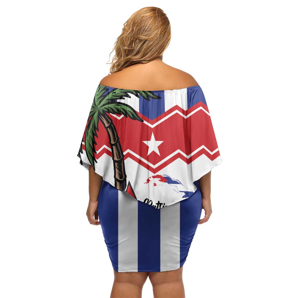 Cuba Patria Y Vida Family Matching Off Shoulder Short Dress and Hawaiian Shirt Cuban Trogon Unique - Wonder Print Shop