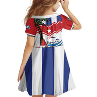 Cuba Patria Y Vida Family Matching Short Sleeve Bodycon Dress and Hawaiian Shirt Cuban Trogon Unique - Wonder Print Shop