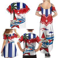 Cuba Patria Y Vida Family Matching Summer Maxi Dress and Hawaiian Shirt Cuban Trogon Unique - Wonder Print Shop