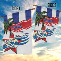 Cuba Patria Y Vida Garden Flag Cuban Trogon Unique - Wonder Print Shop