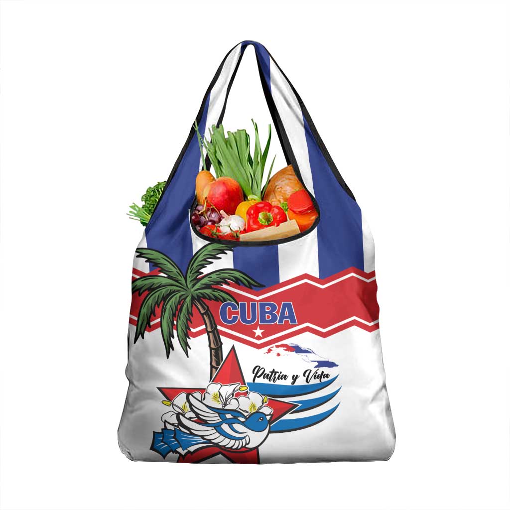 Cuba Patria Y Vida Grocery Bag Cuban Trogon Unique