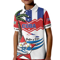 Cuba Patria Y Vida Kid Polo Shirt Cuban Trogon Unique - Wonder Print Shop