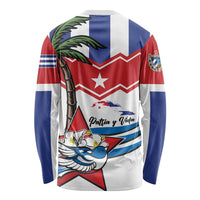 Cuba Patria Y Vida Long Sleeve Shirt Cuban Trogon Unique - Wonder Print Shop