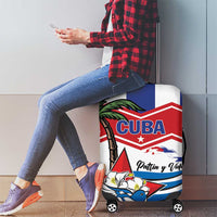 Cuba Patria Y Vida Luggage Cover Cuban Trogon Unique - Wonder Print Shop