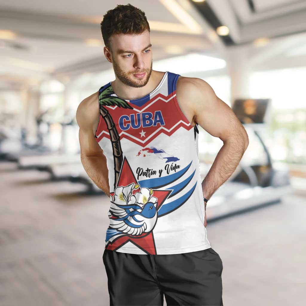 Cuba Patria Y Vida Men Tank Top Cuban Trogon Unique - Wonder Print Shop