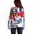 Cuba Patria Y Vida Off Shoulder Sweater Cuban Trogon Unique - Wonder Print Shop