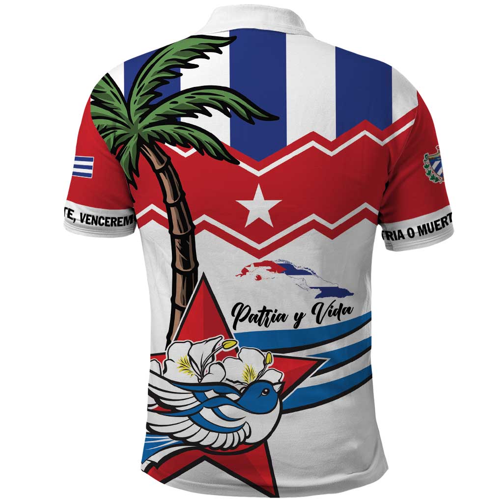Cuba Patria Y Vida Polo Shirt Cuban Trogon Unique - Wonder Print Shop