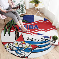Cuba Patria Y Vida Round Carpet Cuban Trogon Unique