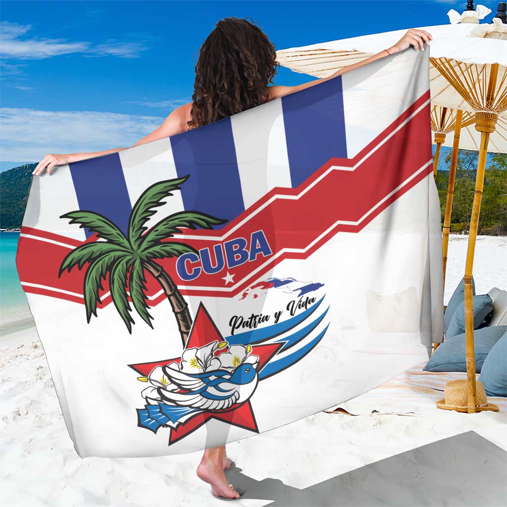Cuba Patria Y Vida Sarong Cuban Trogon Unique - Wonder Print Shop