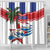 Cuba Patria Y Vida Shower Curtain Cuban Trogon Unique