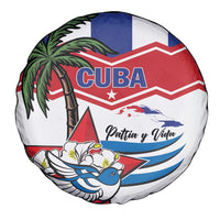 Cuba Patria Y Vida Spare Tire Cover Cuban Trogon Unique - Wonder Print Shop