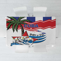 Cuba Patria Y Vida Tablecloth Cuban Trogon Unique - Wonder Print Shop