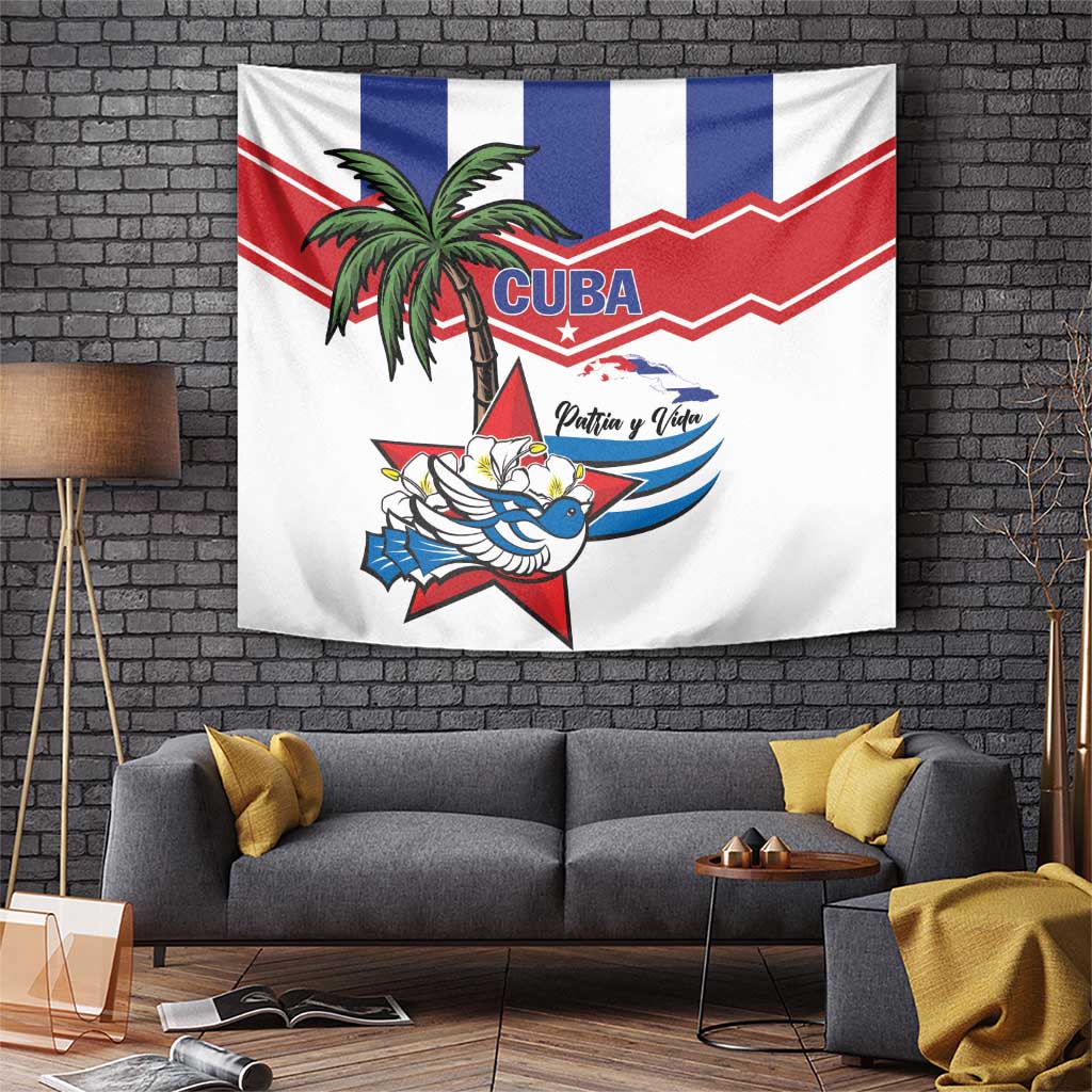Cuba Patria Y Vida Tapestry Cuban Trogon Unique - Wonder Print Shop