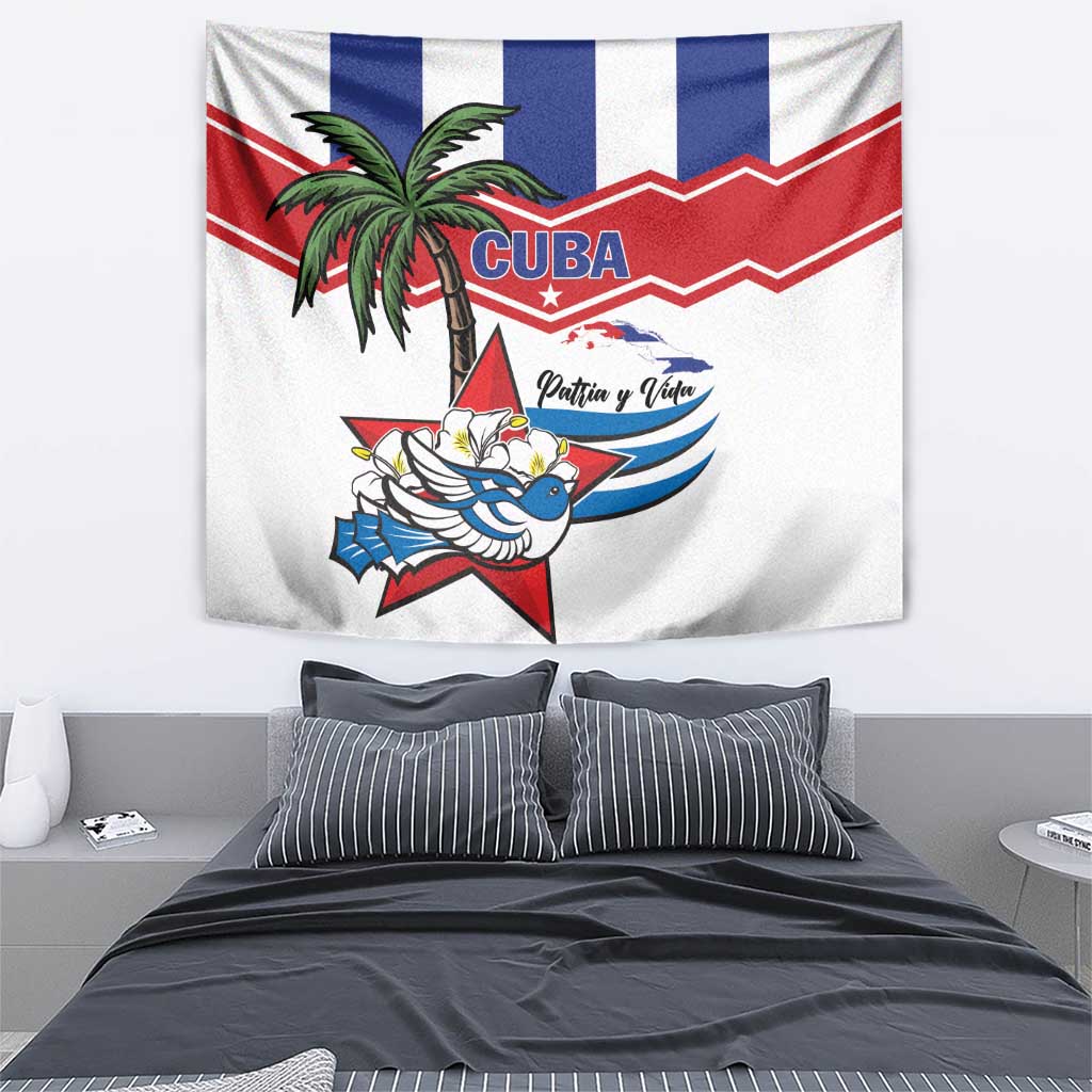 Cuba Patria Y Vida Tapestry Cuban Trogon Unique - Wonder Print Shop