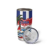 Cuba Patria Y Vida Tumbler Cup Cuban Trogon Unique - Wonder Print Shop