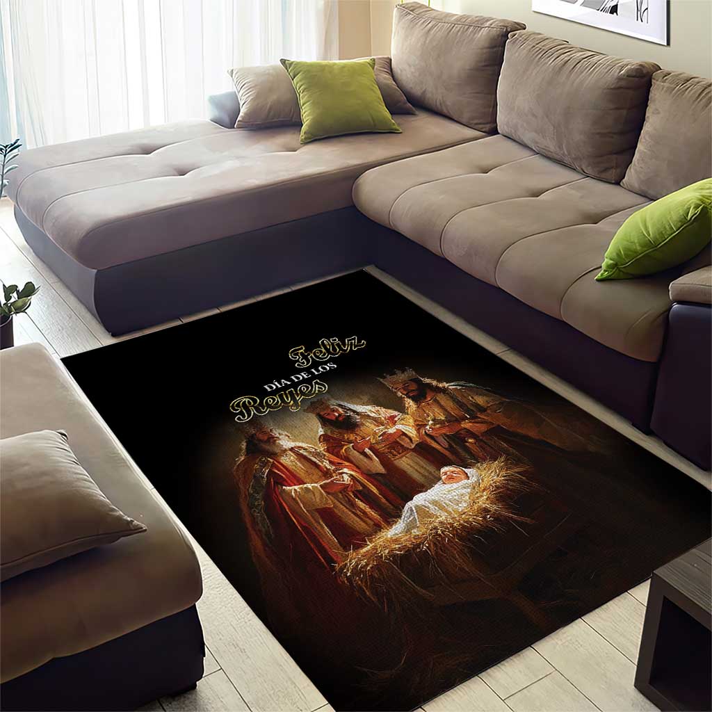 Three Kings Day Area Rug Epiphany Dia de los Reyes - Wonder Print Shop