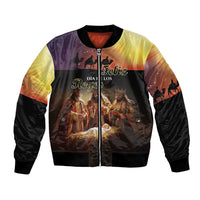 Three Kings Day Bomber Jacket Epiphany Dia de los Reyes - Wonder Print Shop