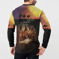 Three Kings Day Button Sweatshirt Epiphany Dia de los Reyes - Wonder Print Shop