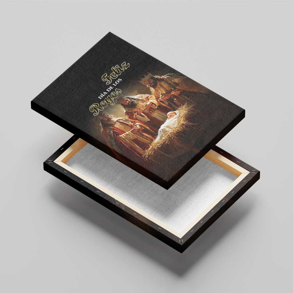 Three Kings Day Canvas Wall Art Epiphany Dia de los Reyes - Wonder Print Shop