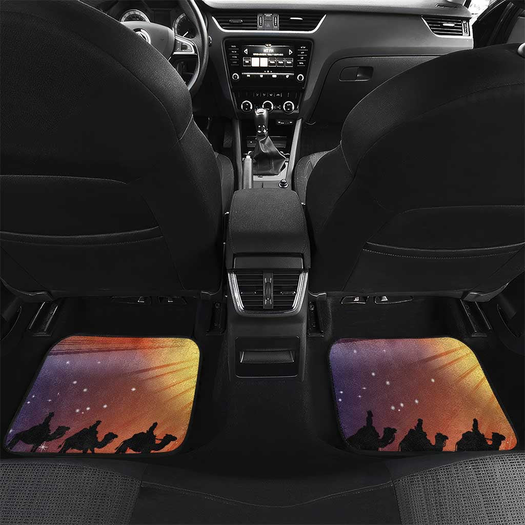 Three Kings Day Car Mats Epiphany Dia de los Reyes - Wonder Print Shop