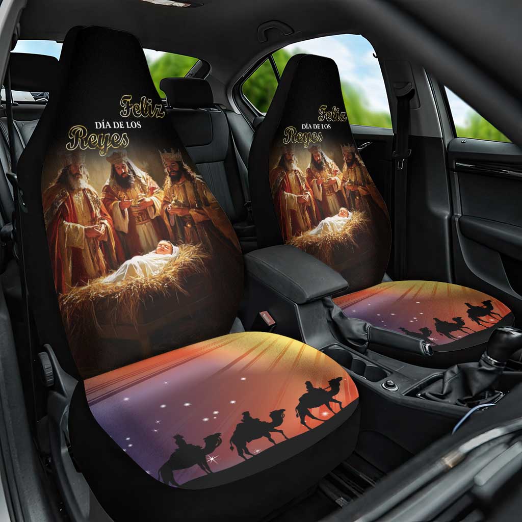 Three Kings Day Car Seat Cover Epiphany Dia de los Reyes - Wonder Print Shop
