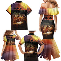 Three Kings Day Family Matching Mermaid Dress and Hawaiian Shirt Epiphany Dia de los Reyes - Wonder Print Shop