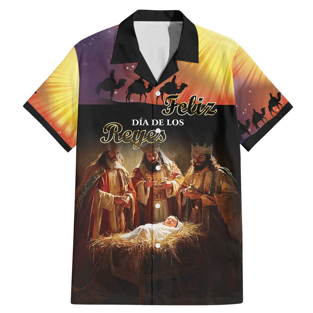 Three Kings Day Family Matching Mermaid Dress and Hawaiian Shirt Epiphany Dia de los Reyes - Wonder Print Shop
