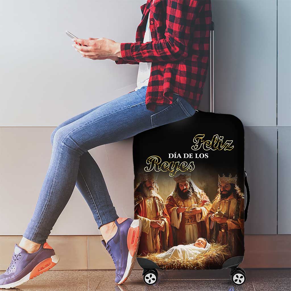 Three Kings Day Luggage Cover Epiphany Dia de los Reyes - Wonder Print Shop