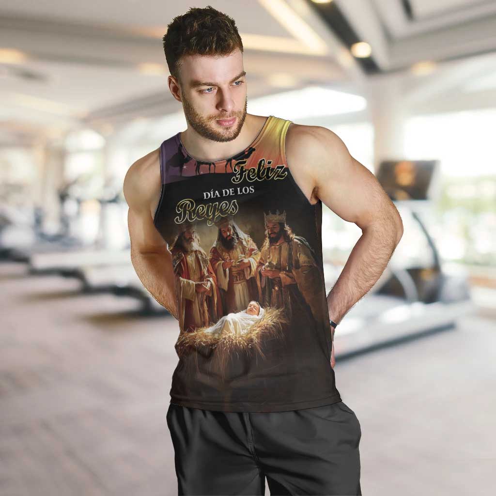 Three Kings Day Men Tank Top Epiphany Dia de los Reyes - Wonder Print Shop