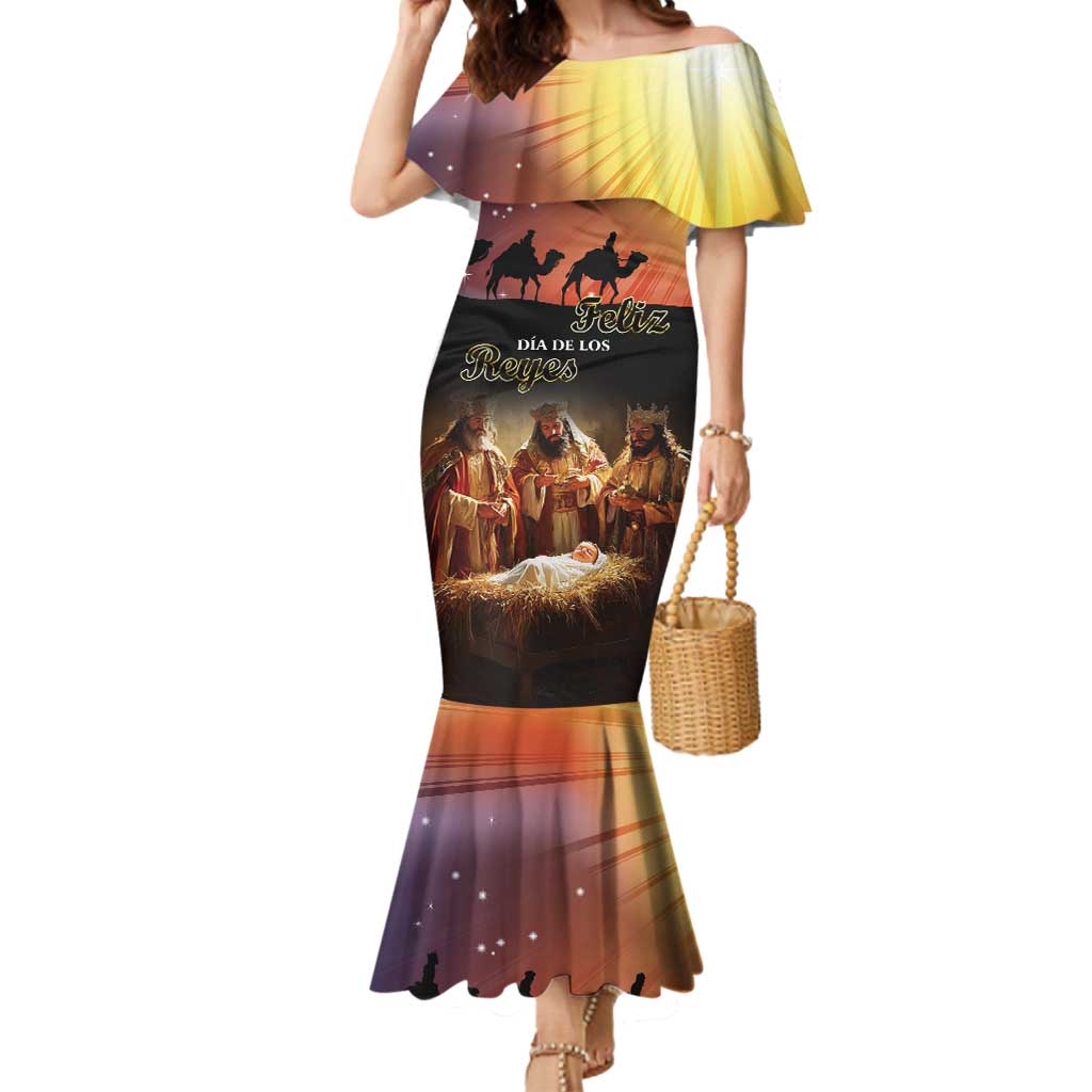 Three Kings Day Mermaid Dress Epiphany Dia de los Reyes - Wonder Print Shop
