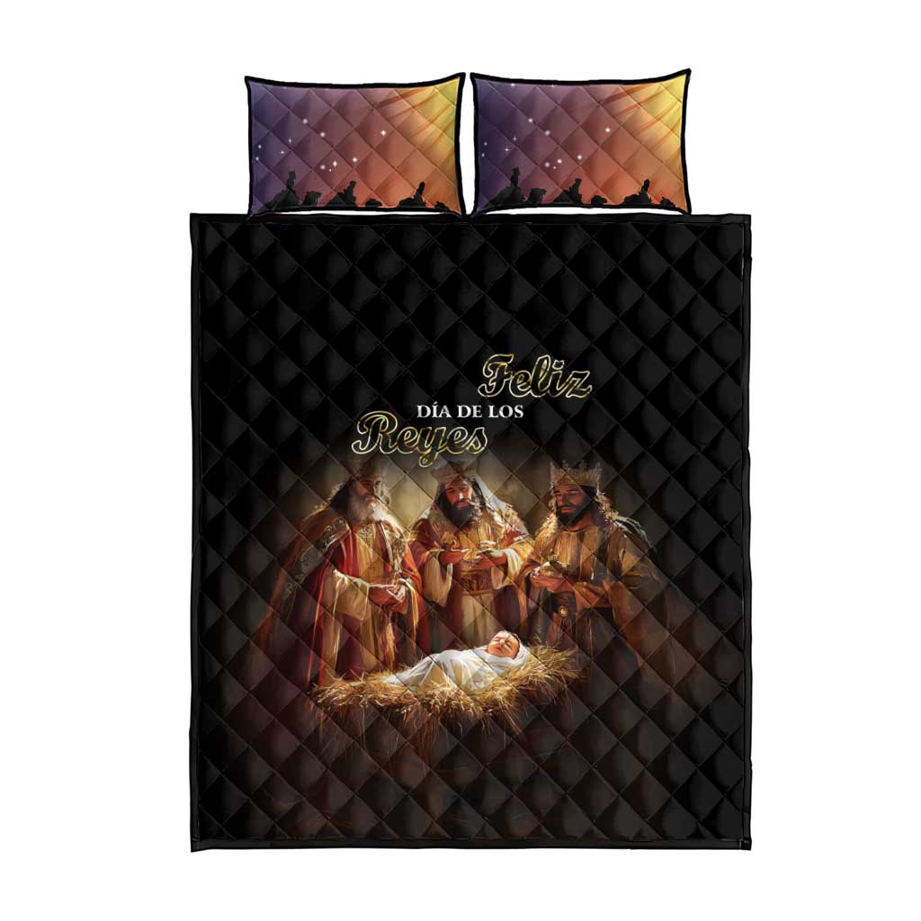 Three Kings Day Quilt Bed Set Epiphany Dia de los Reyes - Wonder Print Shop