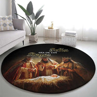 Three Kings Day Round Carpet Epiphany Dia de los Reyes