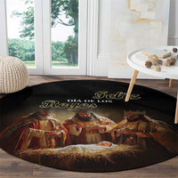 Three Kings Day Round Carpet Epiphany Dia de los Reyes