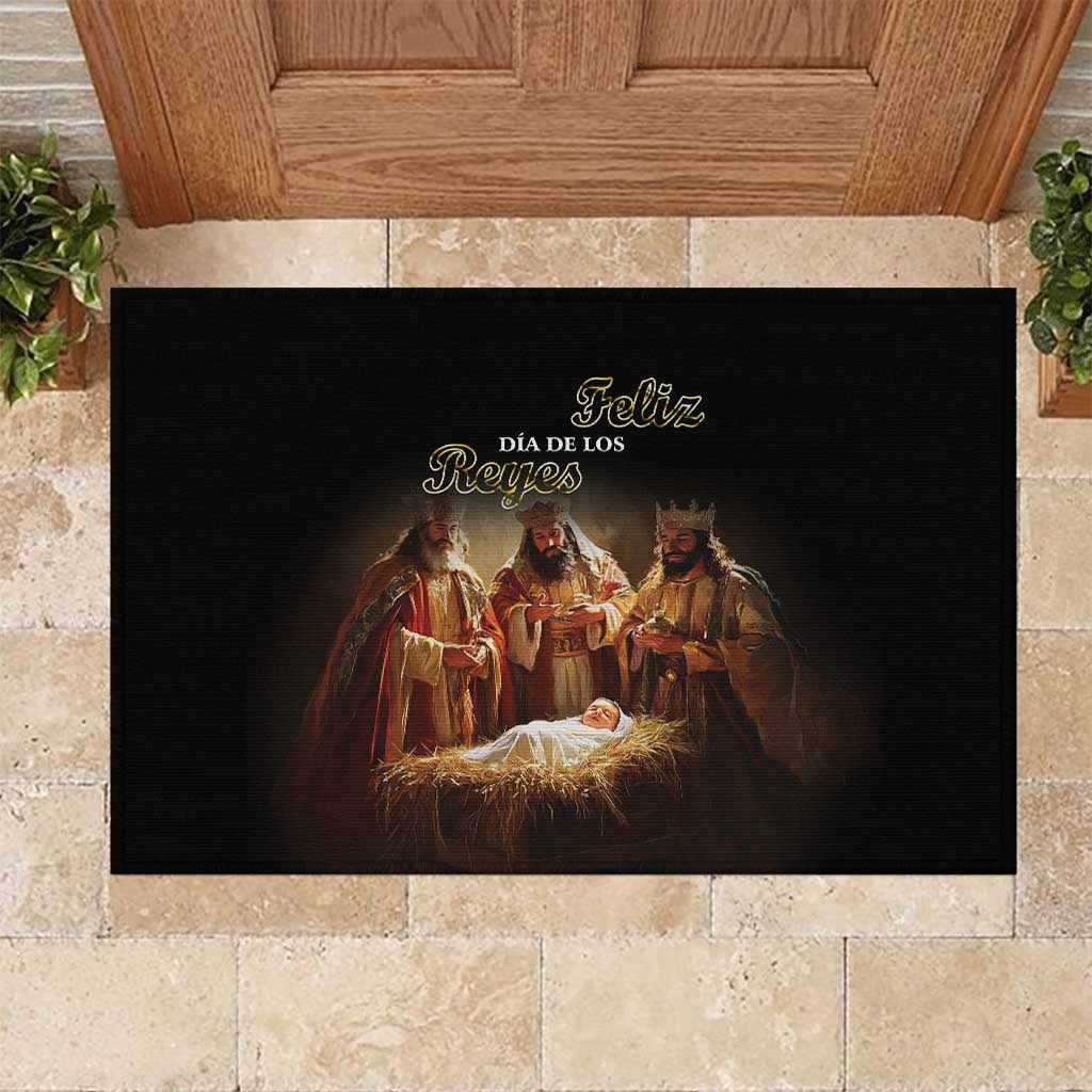 Three Kings Day Rubber Doormat Epiphany Dia de los Reyes - Wonder Print Shop