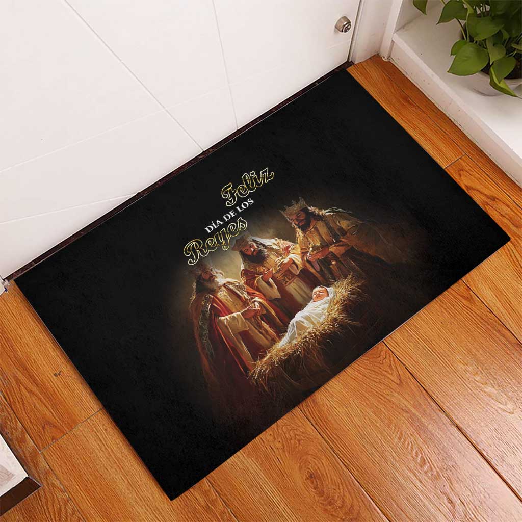 Three Kings Day Rubber Doormat Epiphany Dia de los Reyes - Wonder Print Shop