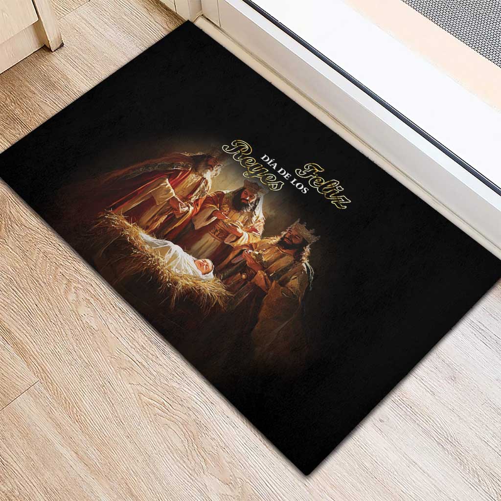 Three Kings Day Rubber Doormat Epiphany Dia de los Reyes - Wonder Print Shop