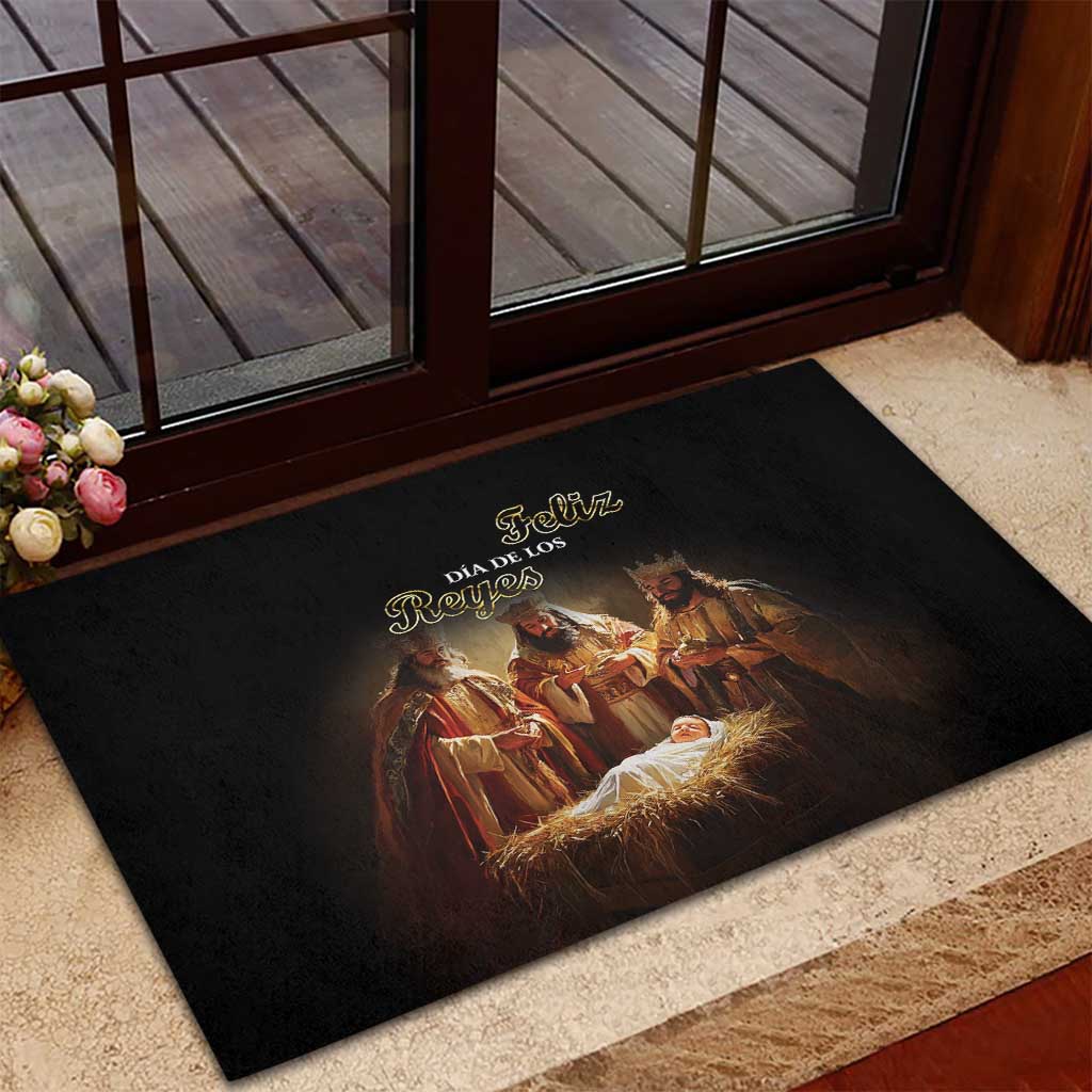 Three Kings Day Rubber Doormat Epiphany Dia de los Reyes - Wonder Print Shop