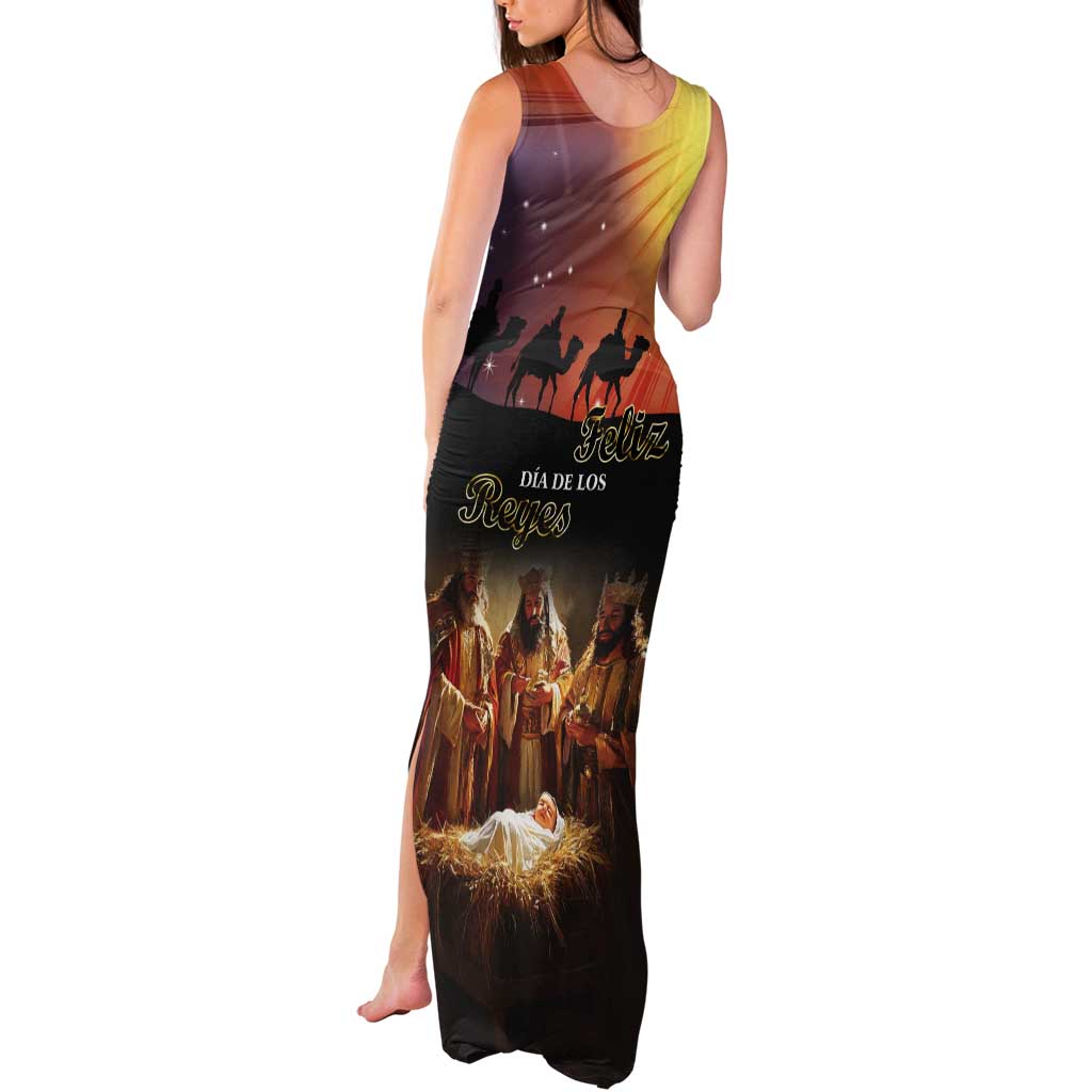 Three Kings Day Tank Maxi Dress Epiphany Dia de los Reyes - Wonder Print Shop