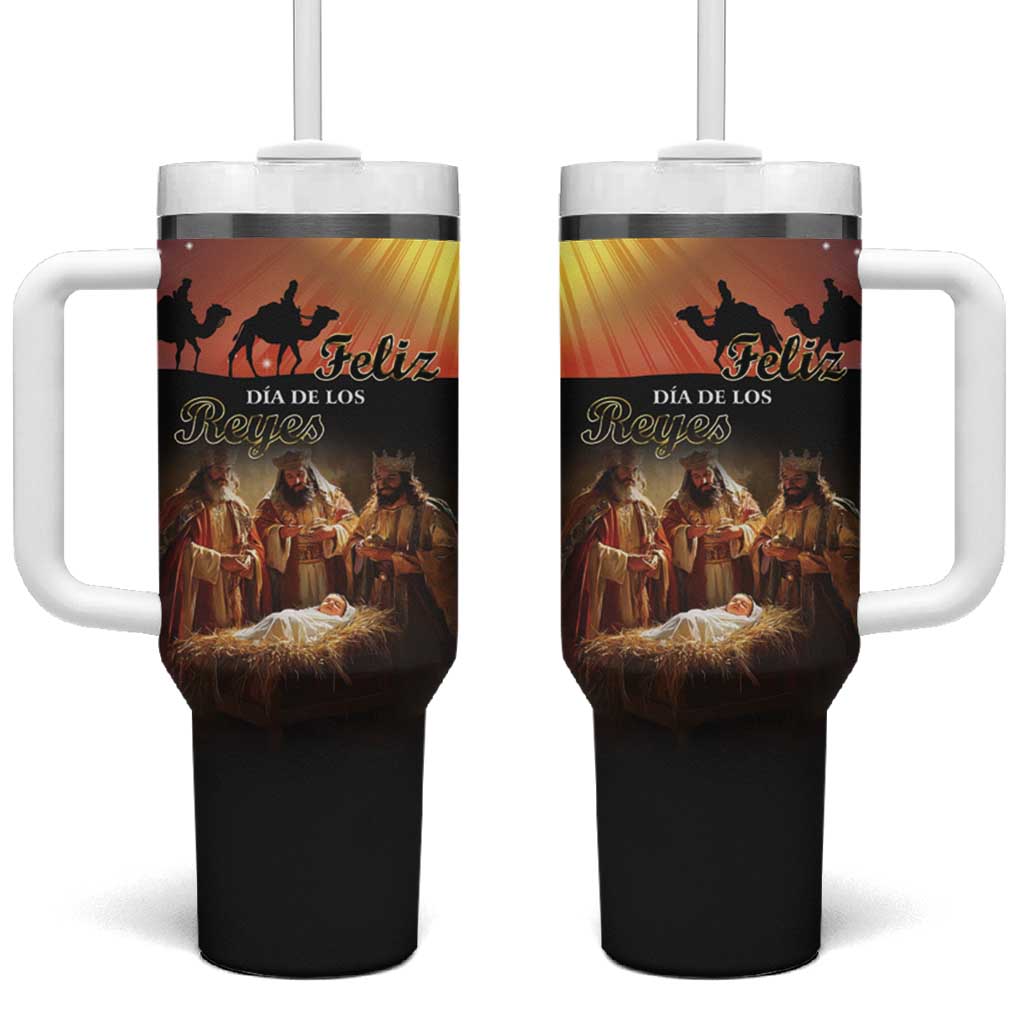 Three Kings Day Tumbler With Handle Dia de los Reyes - Wonder Print Shop