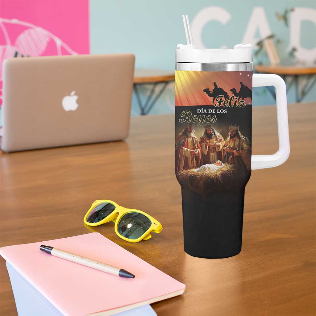 Three Kings Day Tumbler With Handle Dia de los Reyes - Wonder Print Shop