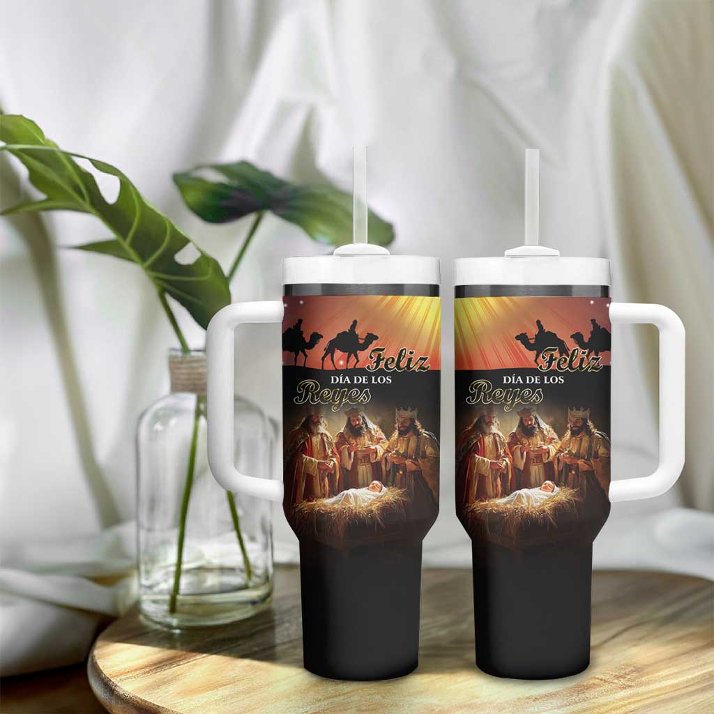 Three Kings Day Tumbler With Handle Dia de los Reyes - Wonder Print Shop