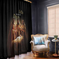 Three Kings Day Window Curtain Epiphany Dia de los Reyes - Wonder Print Shop