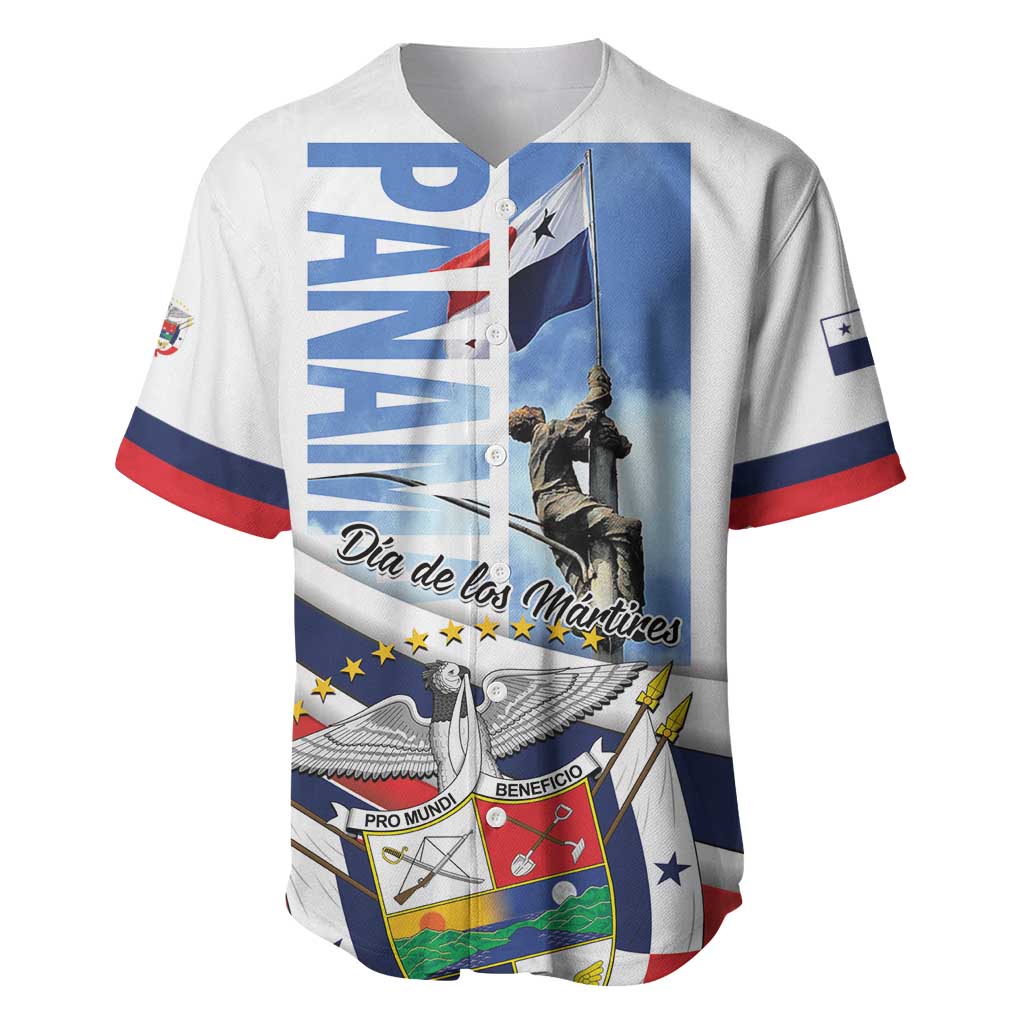 Panama Martyrs Day Baseball Jersey Dia de los Martires - Wonder Print Shop