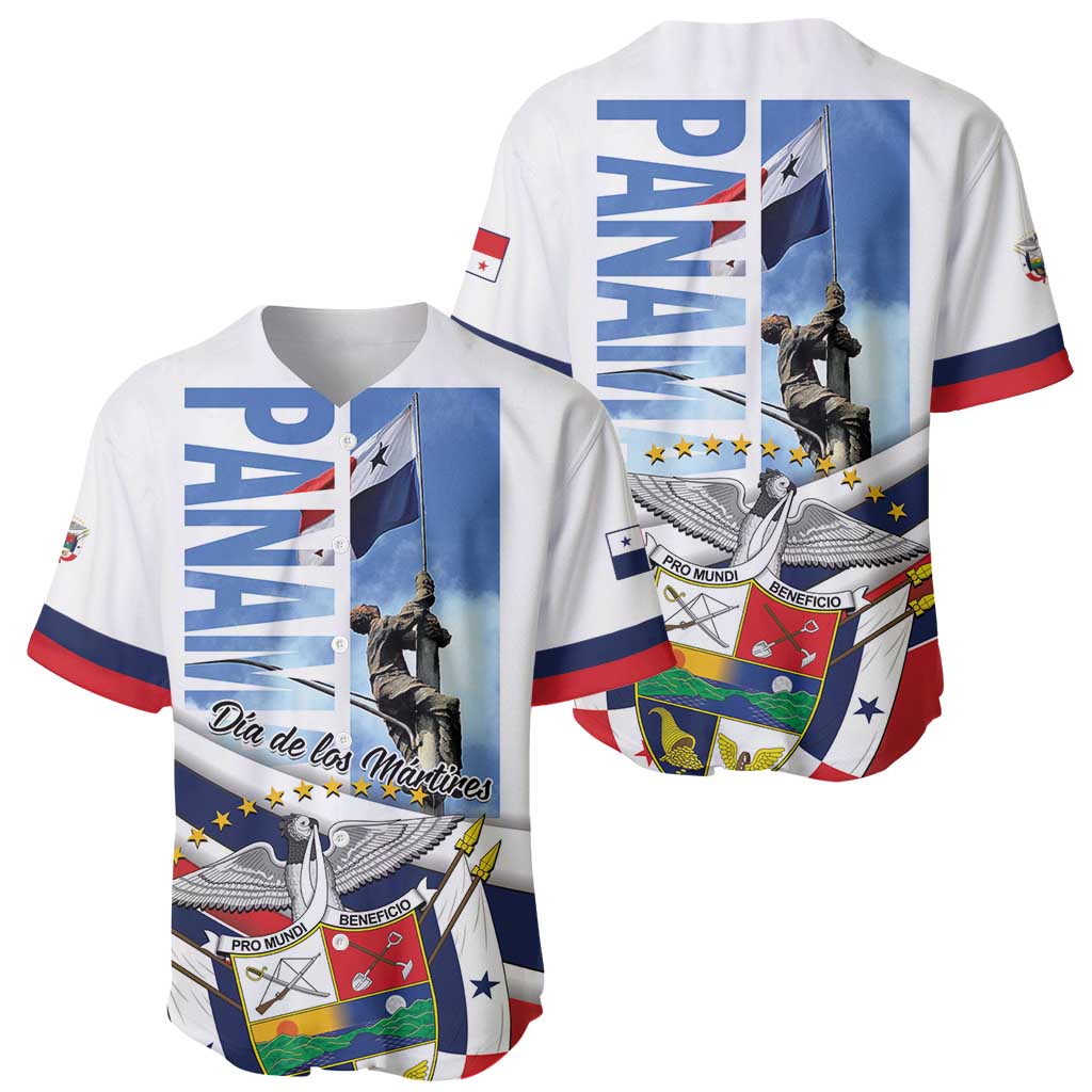 Panama Martyrs Day Baseball Jersey Dia de los Martires - Wonder Print Shop