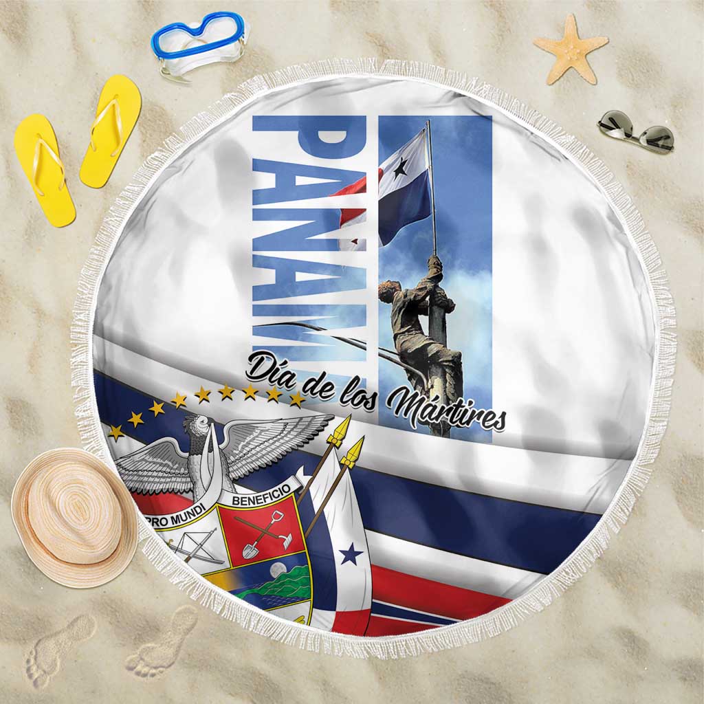 Panama Martyrs Day Beach Blanket Dia de los Martires - Wonder Print Shop