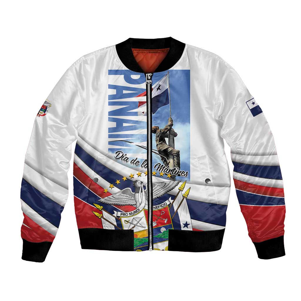 Panama Martyrs Day Bomber Jacket Dia de los Martires - Wonder Print Shop