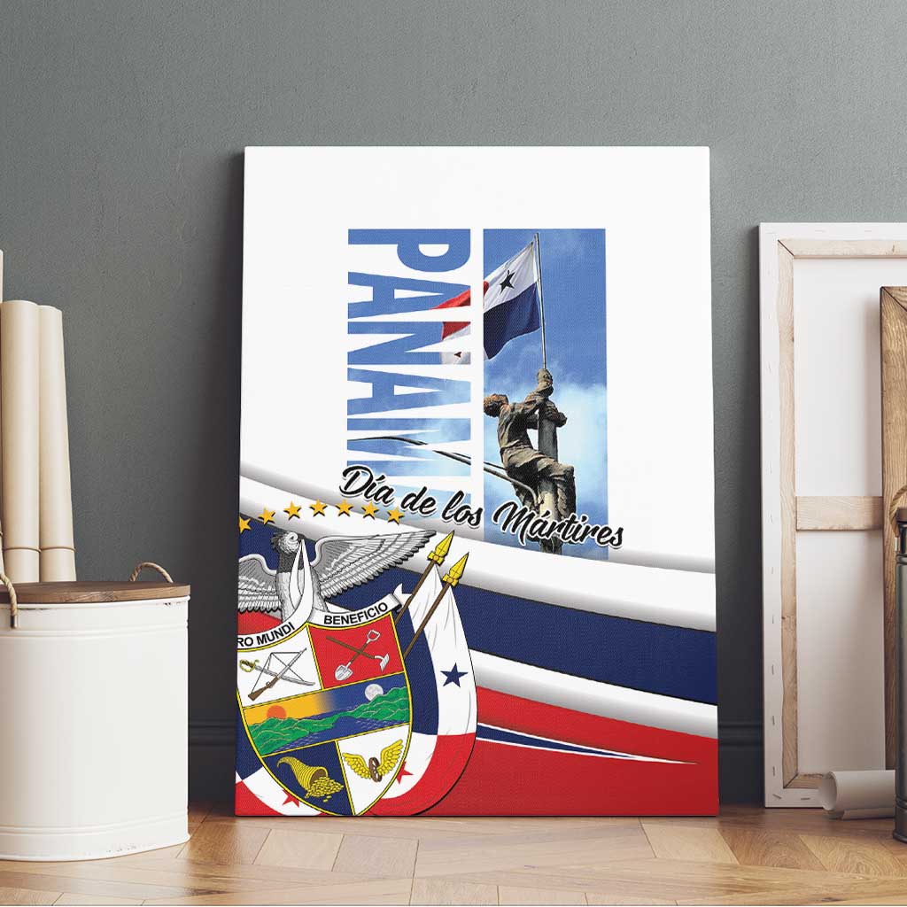 Panama Martyrs Day Canvas Wall Art Dia de los Martires - Wonder Print Shop