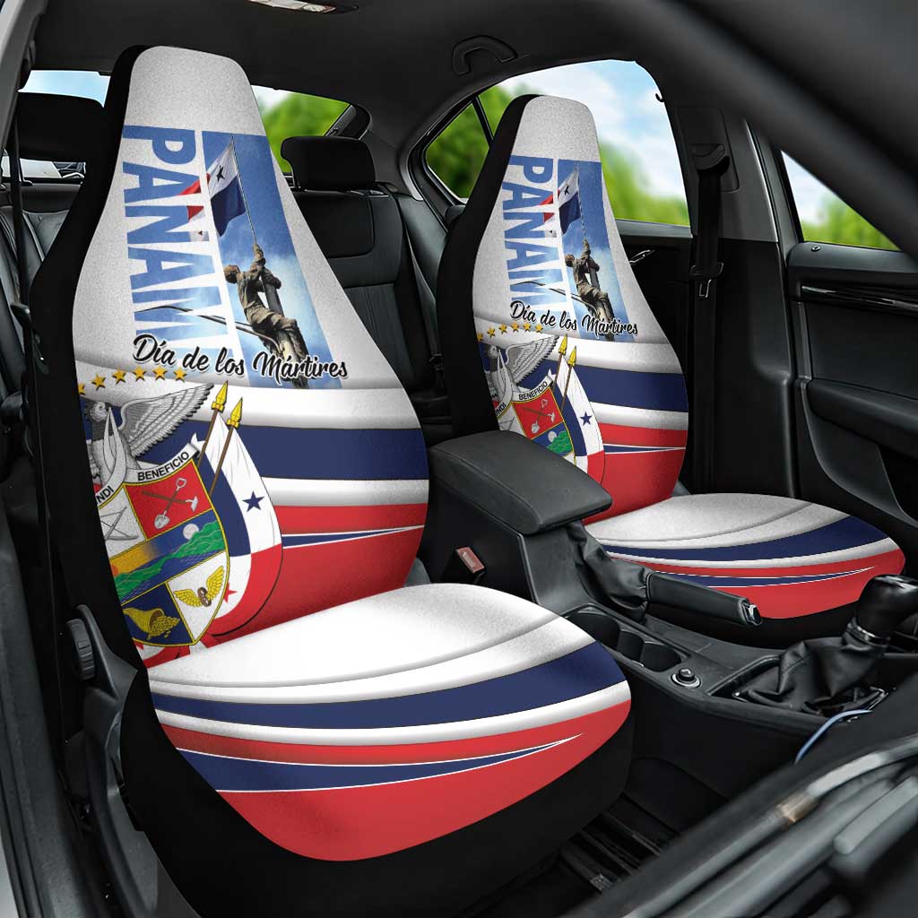 Panama Martyrs Day Car Seat Cover Dia de los Martires - Wonder Print Shop