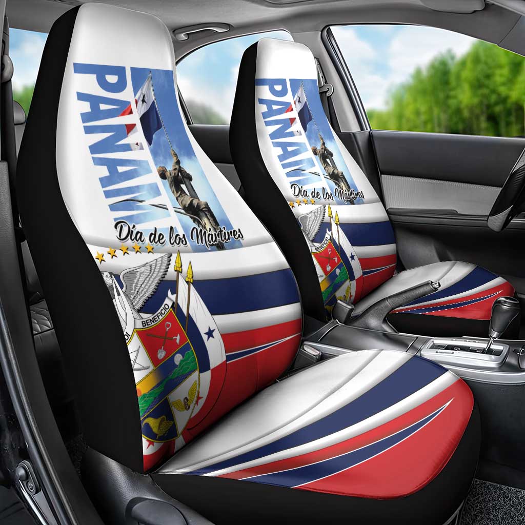 Panama Martyrs Day Car Seat Cover Dia de los Martires - Wonder Print Shop