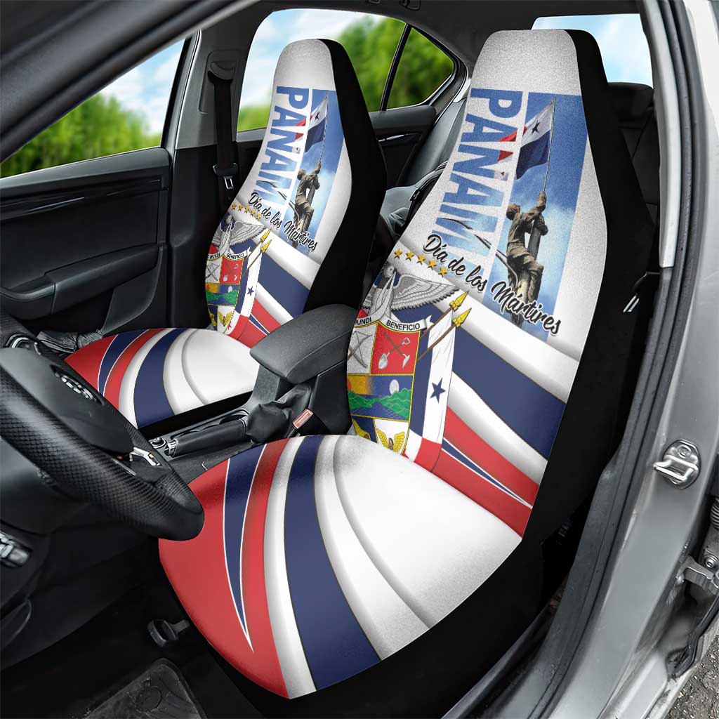 Panama Martyrs Day Car Seat Cover Dia de los Martires - Wonder Print Shop